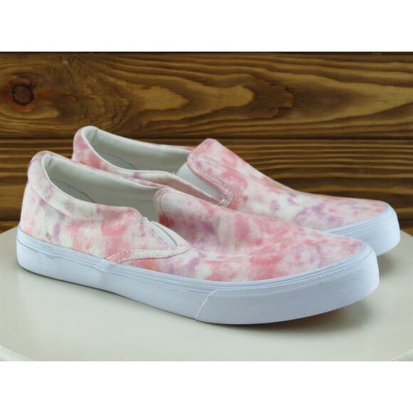 No Boundaries Size 9.5 Loafer Pink Fabric Medium Slip On‎ Women - Picture 4 of 11